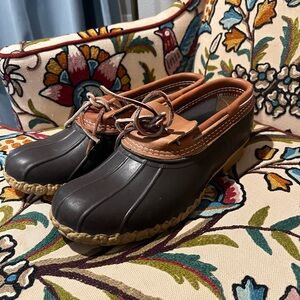 L.L. Bean Rubber Moc 10(M)